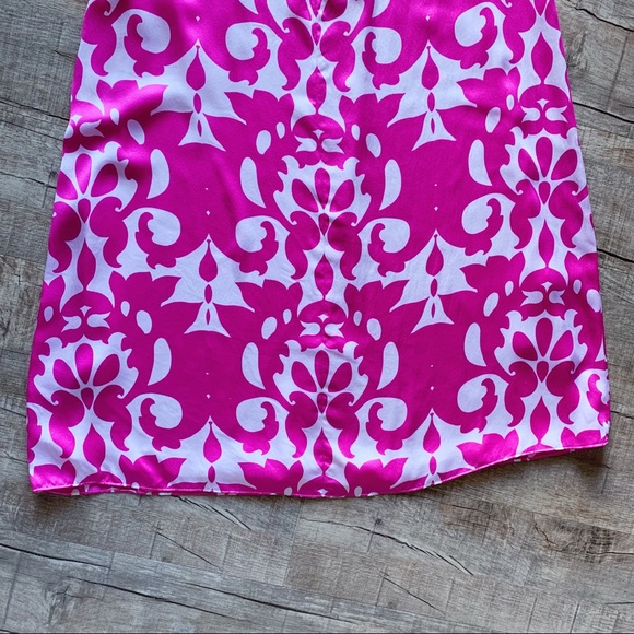 Banana Republic Pink & White Maxi Halter Dress - Picture 6 of 8